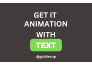 make any type of 2d text and logo animation
